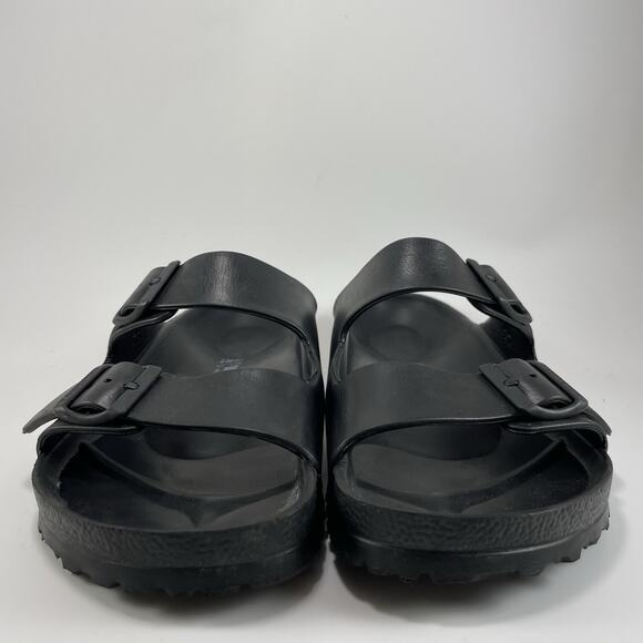 Birkenstock Arizona EVA Slide Sandals Mens Size 42 US Size 9-9.5 Black Rubber - Picture 2 of 9